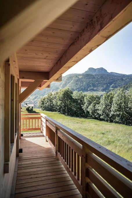 Chalet Zenspace Le Grand-Bornand Exterior foto