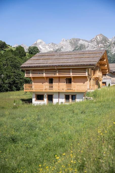 Chalet Zenspace Le Grand-Bornand Exterior foto